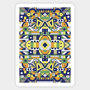 Colorful ethnic pattern Sticker